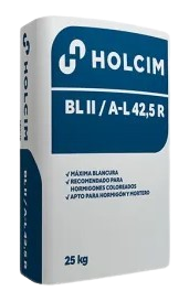 CEMENTO BLANCO 42.5R (25 KG, VALDERRIVAS)